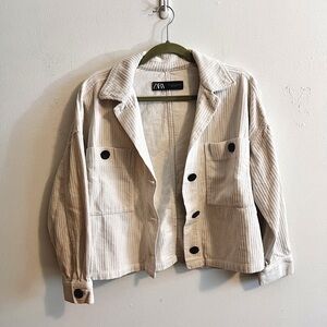 Zara Corduroy Jacket - 100% Cotton